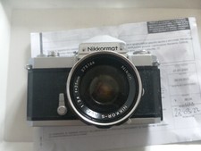 Nikkormat FT, corpo con 2 due Obiettivi35 f 2,8  .105 1.2.5