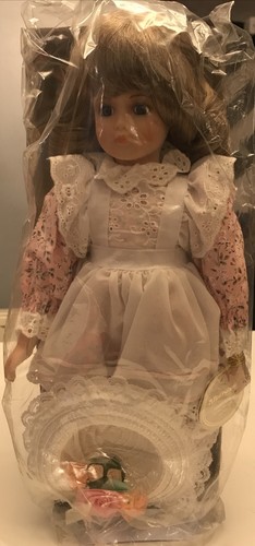 Bambola porcellana tanya - bambola, 16"