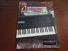 KURZWEIL K2500 RARA VINTAGE BROCHURE CATALOGO 1995 - DA COLLEZIONE