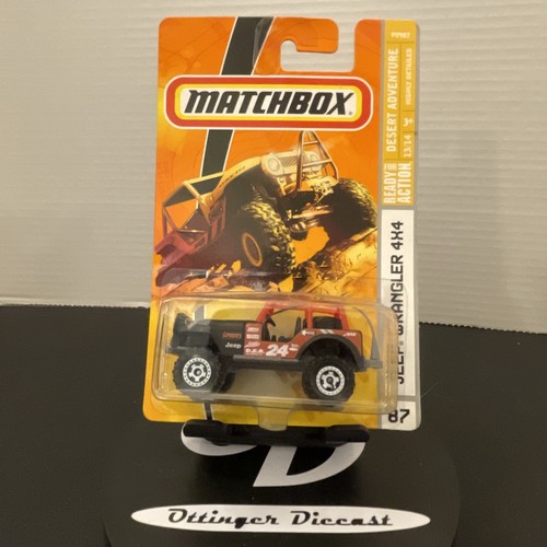 Matchbox desert adventure jeep - desert,