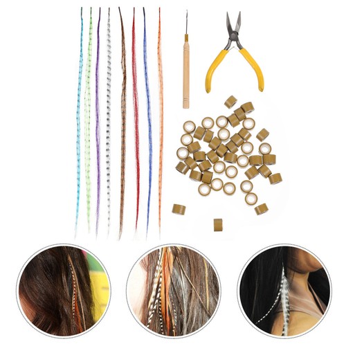 Pcs hair extensions kit per - hair,