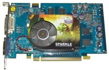 scheda grafica video card Sparkle Nvidia GeForce 6600GT 128bit