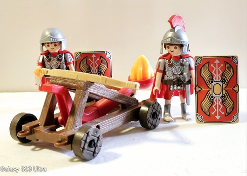 Playmobil romani con catapulta - playmobil,