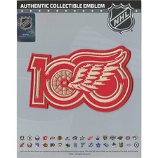 Toppa maglia Detroit Red Wings 100° anniversario stagione NHL 2025-26 alternativa