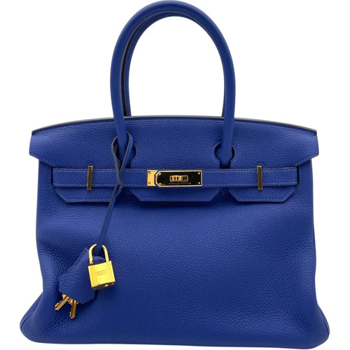 Hermes birkin blue togo - birkin,