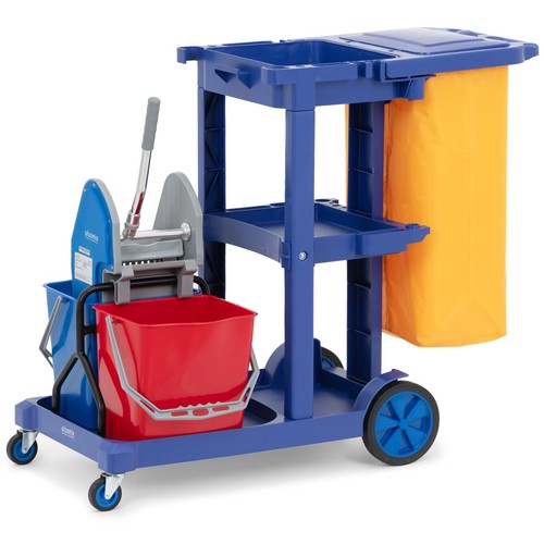 Carrello per pulizie con 2 - pulizie,