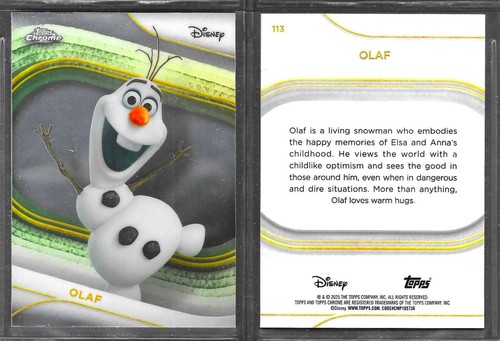 Topps chrome disney 2025 113 - topps,