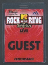 Rock am Ring 2001 backstage