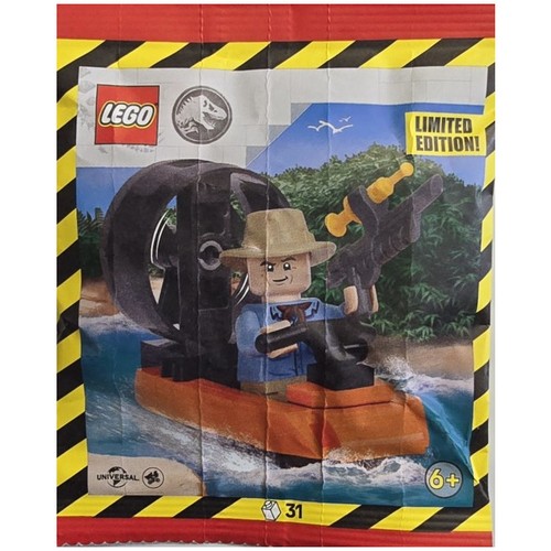 Lego jurassic world alan grant - jurassic,