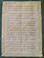 Anno 1607. INDULGENZE E GRAZIE