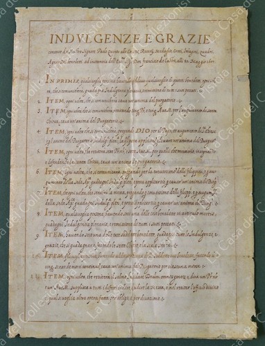 Anno 1607 indulgenze grazie - e,