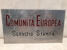 Targa Comunita Europea