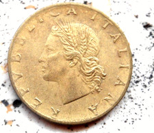 20 Lire 1957 GRAVE ERRORE DI