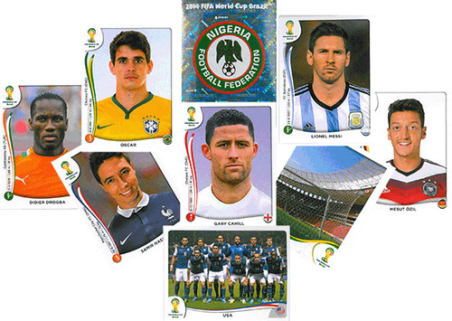 Panini mondiali 2014 calcio - mondiali,