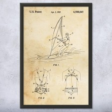 Brevetto Wind Surf Wall Art