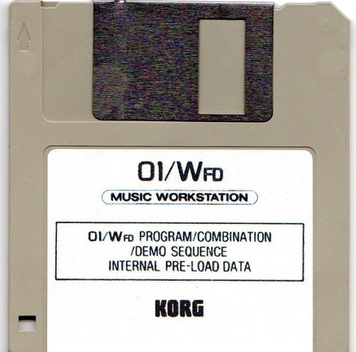 Disco precarico korg wfd - disco,