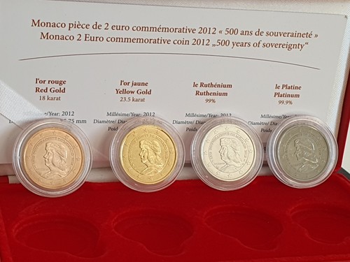 Monaco 500 anni sovranità - monaco, di