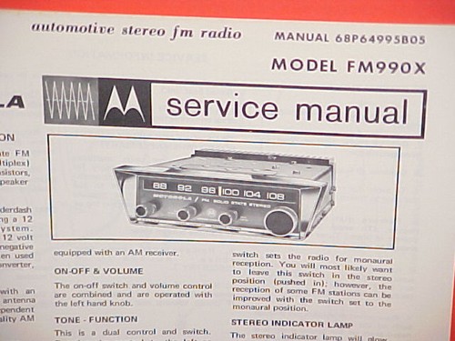 1967 1968 motorola - 1967, fm