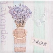 Drw quadro con lavanda - drw, 3d
