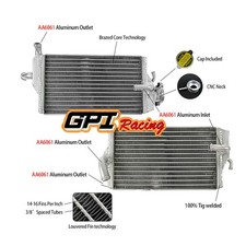 Radiatore alluminio Fit Honda