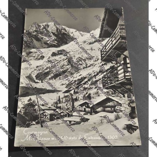 Cartolina courmayeur m - cartolina,