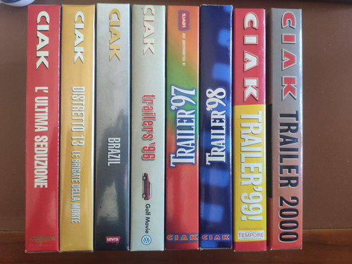 Vhs lotto collezione cult 8 - collezione,