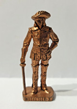 Metallfiguren Soldatini Kinder metal Musketeer 3 scame rame