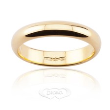 Fede nuziale classica Diana