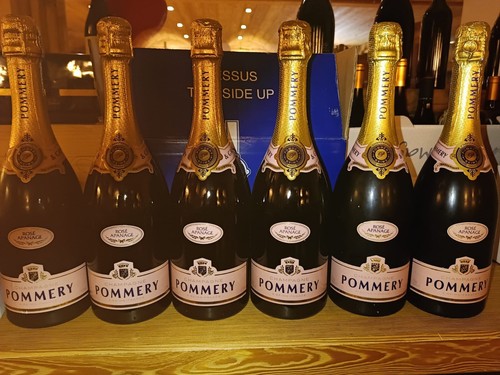 Champagne pommery rose apanage