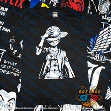 T-Shirt Luffy ( Rubber, cappello di paglia, One Piece)