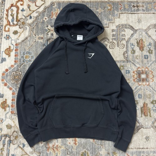 Gymshark pullover nero felpa - gymshark,
