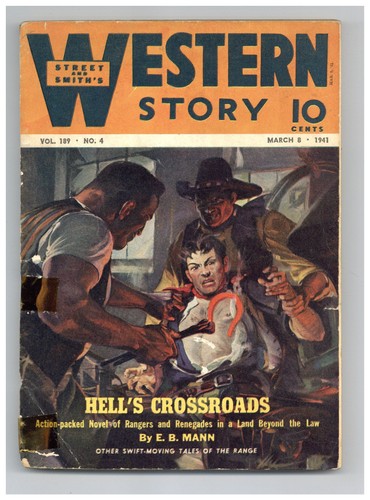 Western story magazine pulp - western,