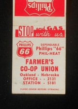 1950s Phillips 66 Gas Farmer's