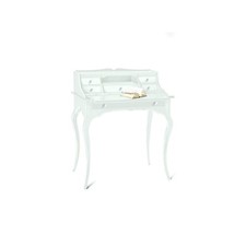 SCRIVANIA MOBILE PC STUDIO ARTE POVERA BIANCO OPACO 7 CASSETTI PIANO ESTRAIBILE