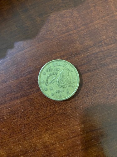 Moneta centesimi spagna - moneta, 50