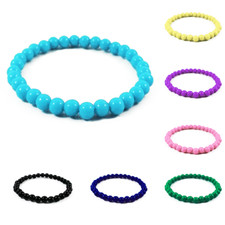 Bracciale con Perle lucide 6mm