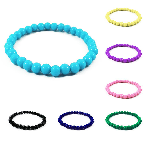 Bracciale con perle lucide - perle,