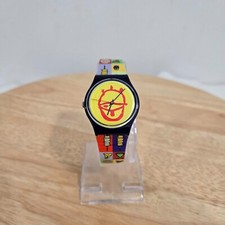 Swatch 1999 Gents Africa BBQ GN179 Battery Vintage Collectible
