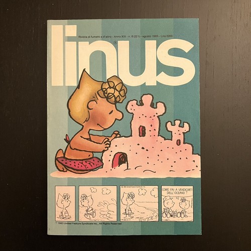 Linus agosto 1983 - linus, n.