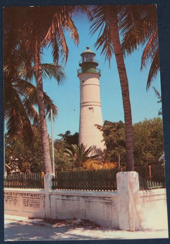 Cartolina key west lighthouse - cartolina,