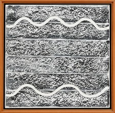 Renato Pengo. olio su tela 50x50 del 2004 archiviato no finzi costalonga guidi