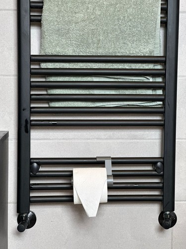 Porta rotolo grigio - porta, wc