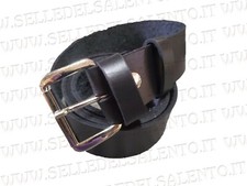 Cintura sport in vero cuoio