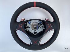 05-13 BMW M SPORT TECH 1/3/X E82/E87/E90/92/84 NUOVO CAMBIO PELLE NAPPA MARCHIO ROSSO