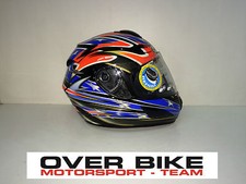 CASCO INTEGRALE MOTO PISTA STRADA VEMAR DIADEM VSRN FIBRA TAGLIA XL