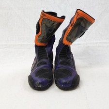 LORIS CAPIROSSI stivali Dainese del pilota con autografo originale