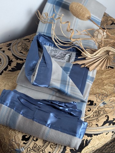 Coperta pile quadri - in, blu