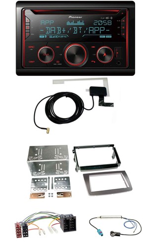 Pioneer 2din mp3 dab - pioneer, usb