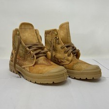 Alviero Martrini Combat Boot Geo Classic Print Women's US Size 6.5 VTG NEW!!