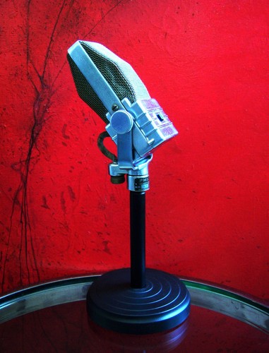 Vintage raro microfono - vintage,